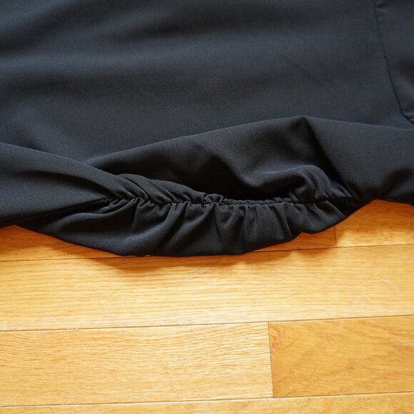 Gianni Bini Harling Crepe Square Neck Sleeveless Asymmetrical Hemline Midi Dress - Picture 3 of 10